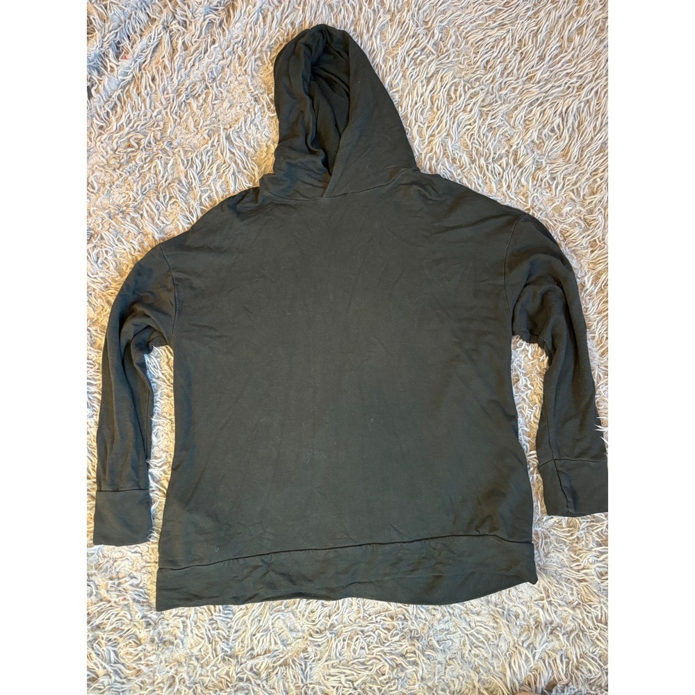 OFFLINE by Aerie Womens XL Black Fleece Lined Pullover Hoodie Sweatshirt 2342